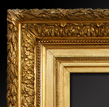 Corner border frame Barbizon