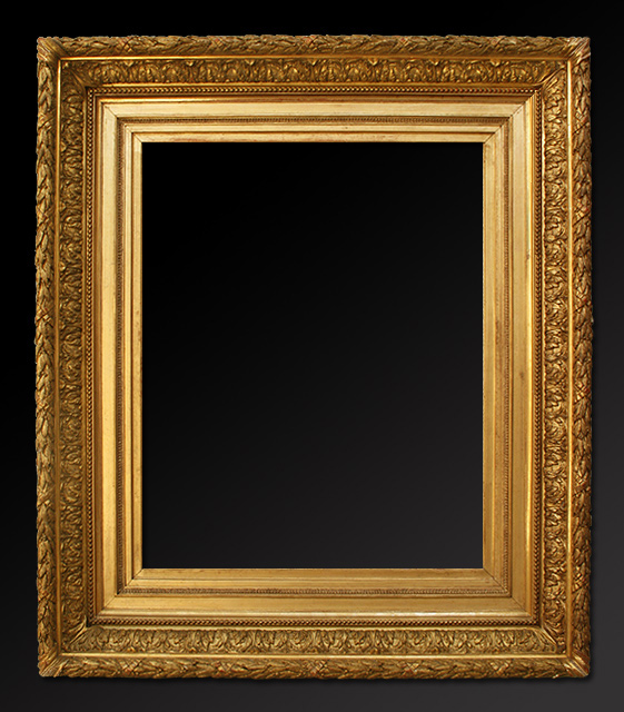 French Antique gilt frame barbizon