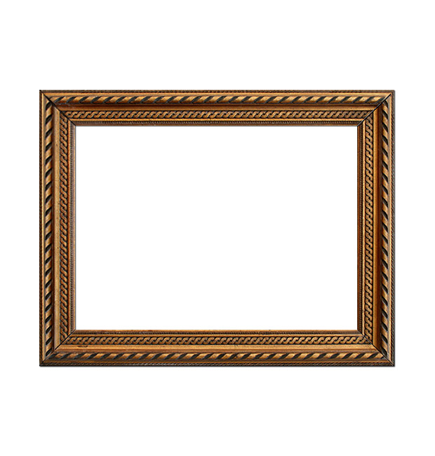 French gilt frame in stucco, circa 1930